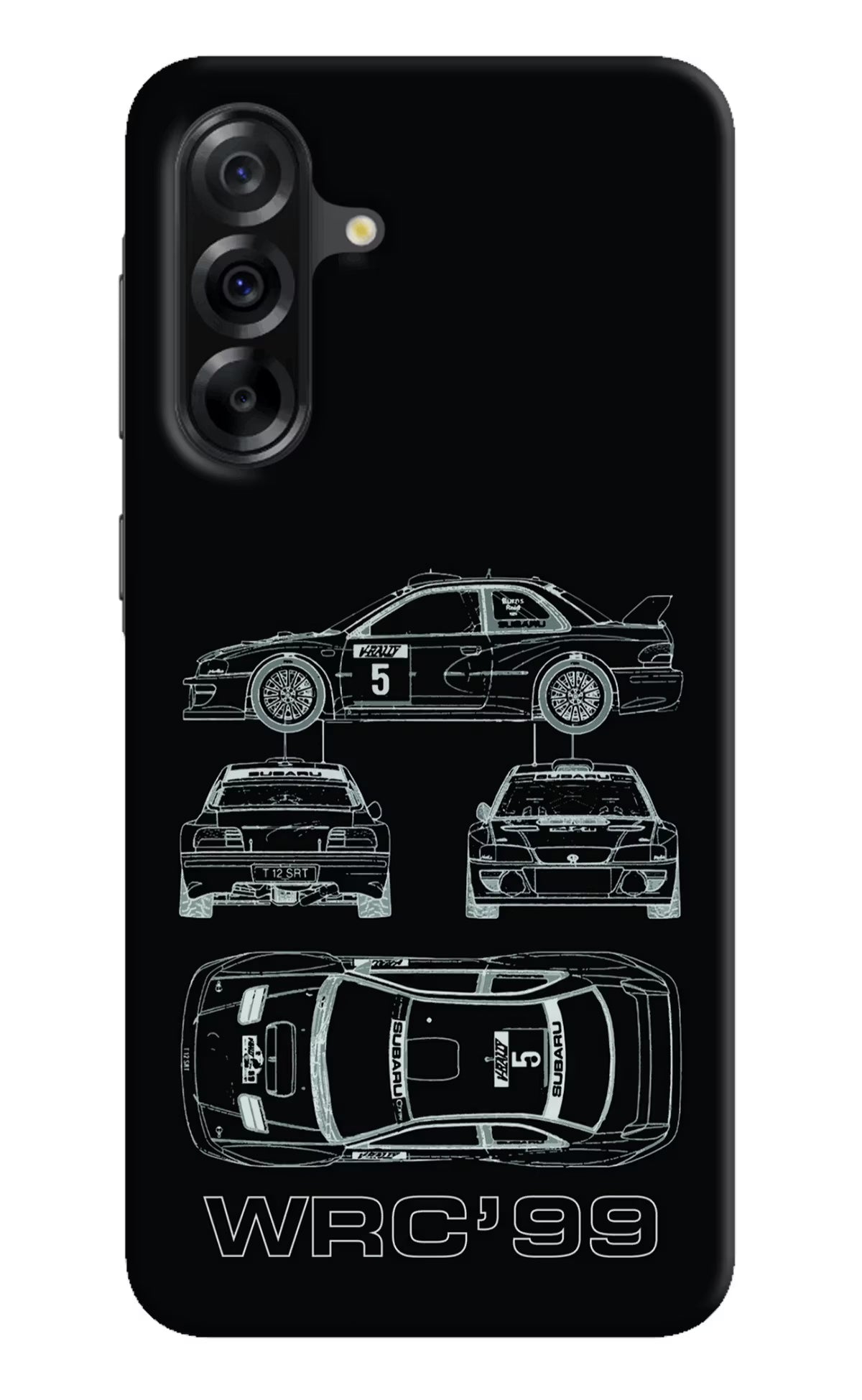 WRC'99 Samsung A36 5G Hard Case Back Cover by Casekaro