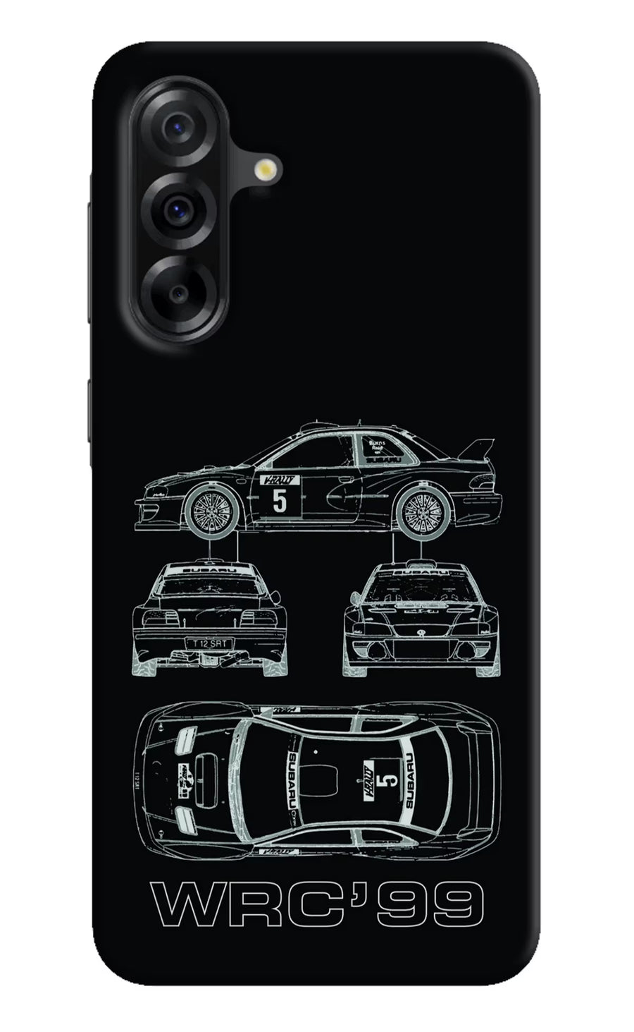 WRC'99 Samsung A36 5G Back Cover, Hard case