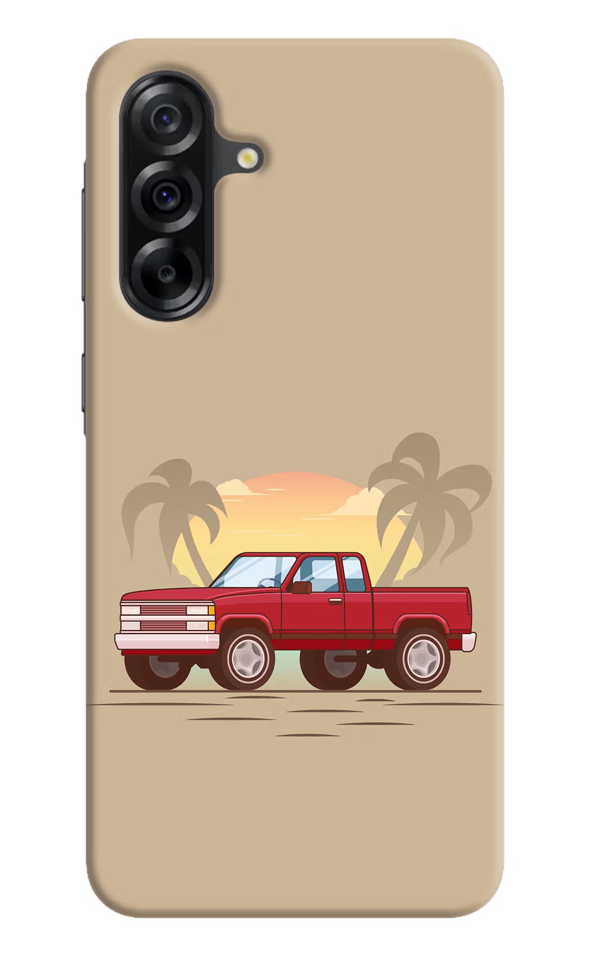Desert Classic Drive Samsung A36 5G Hard Case Back Cover by Casekaro