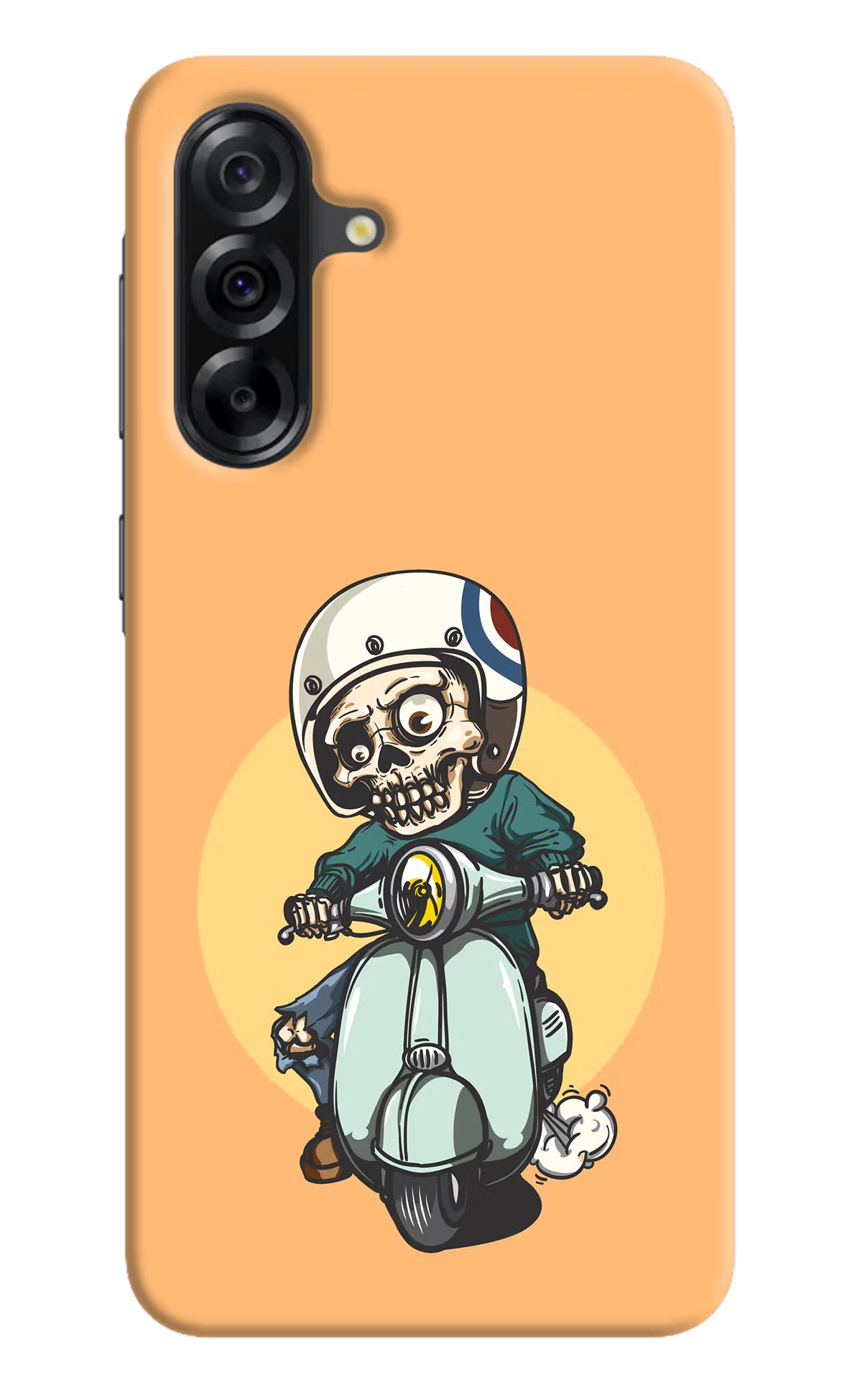 Undead Biker Samsung A36 5G Hard Case Back Cover by Casekaro
