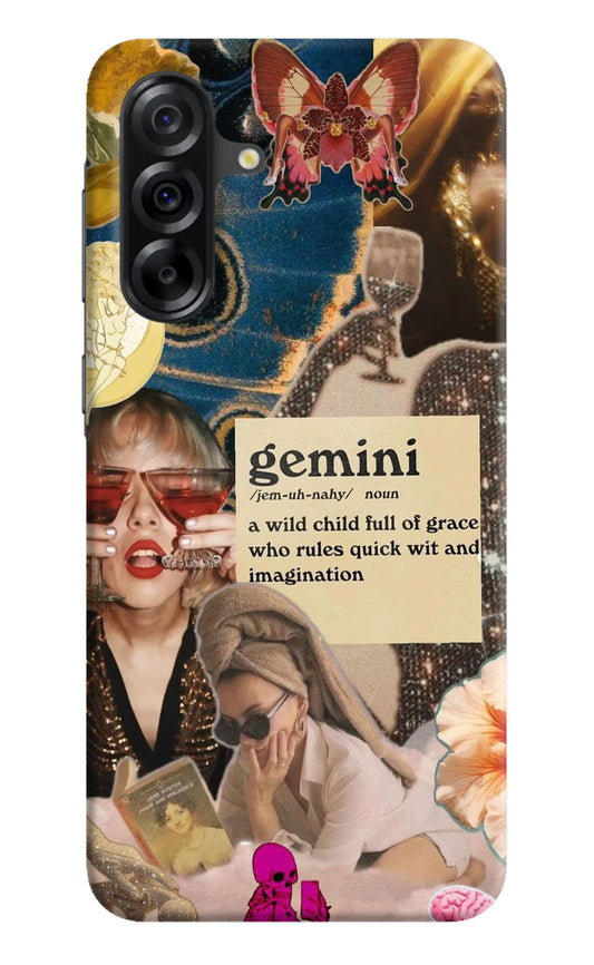 Gemini Zodiac Samsung A36 5G Hard Case Back Cover by Casekaro