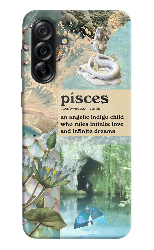 Pisces Zodiac Samsung A36 5G Hard Case Back Cover by Casekaro