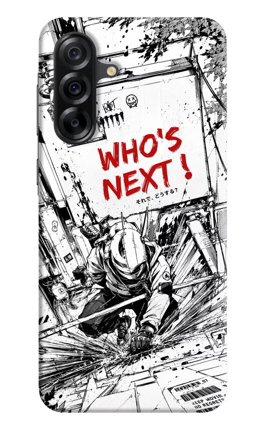 Who's Next Samsung A36 5G Hard Case Back Cover by Casekaro