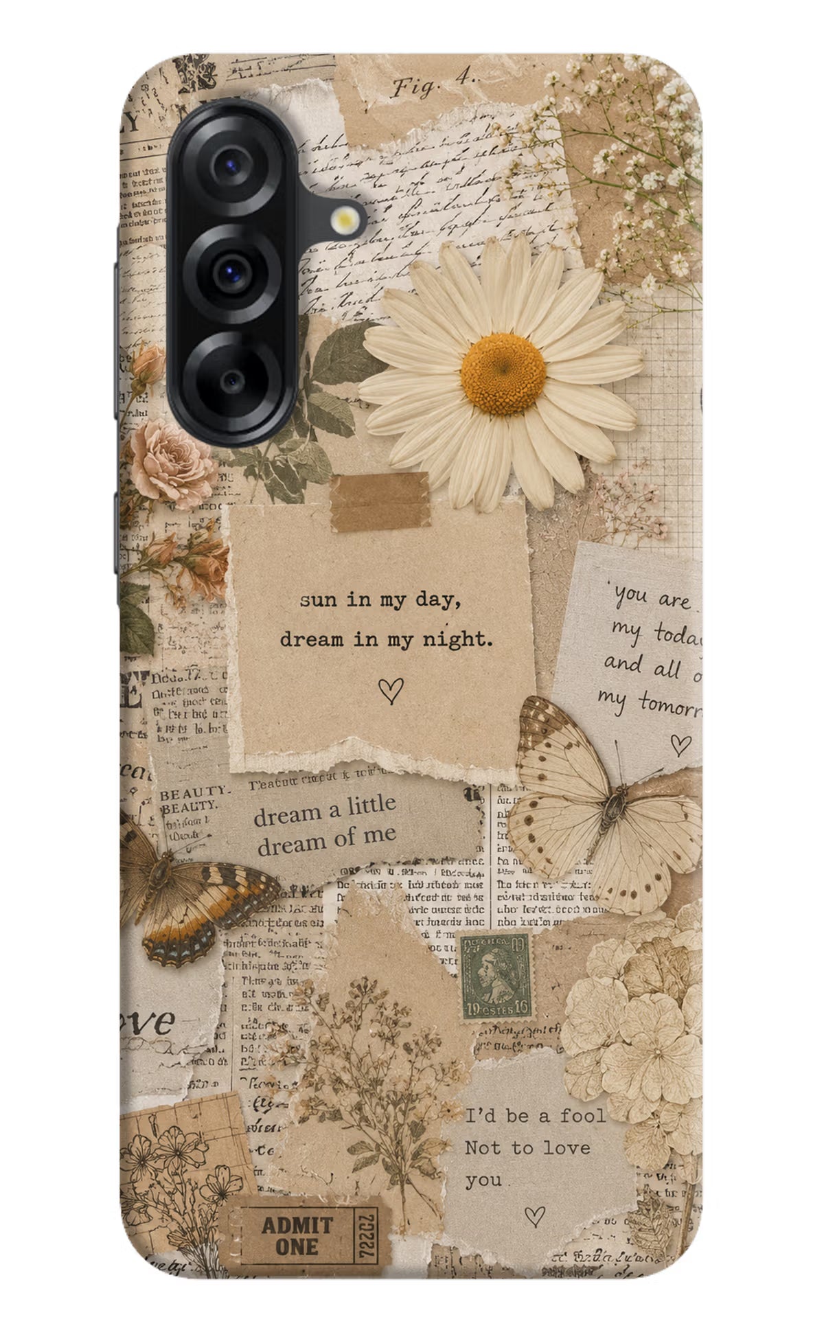Vintage case Samsung A36 5G Back Cover