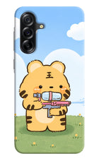 Tiger Treat Samsung A36 5G Hard Case Back Cover by Casekaro