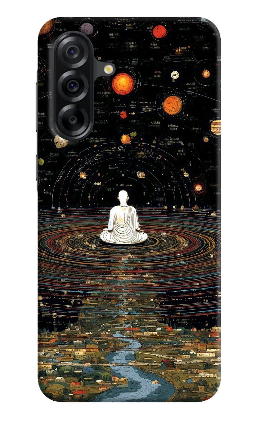 Space Monk Samsung A36 5G Back Cover, Hard case