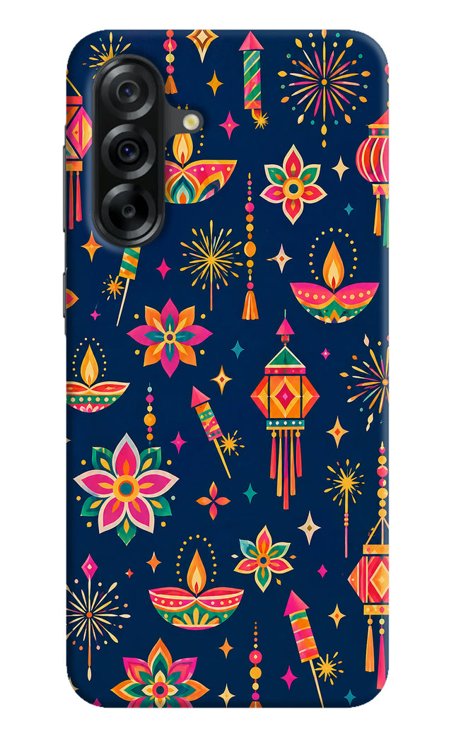 Festive Pop Samsung A36 5G Hard Case Back Cover by Casekaro