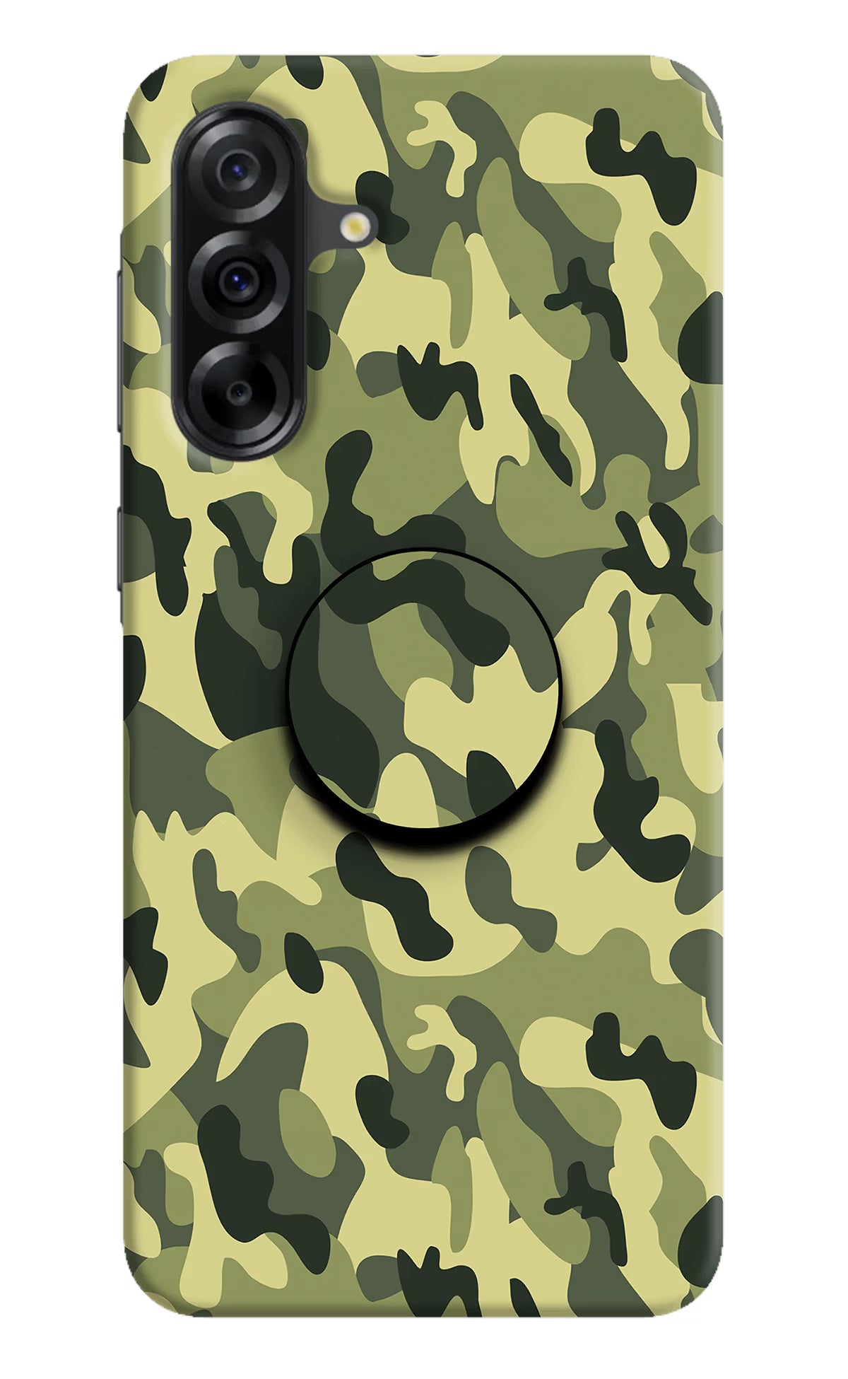 Camouflage Samsung A36 5G Pop Case by Casekaro