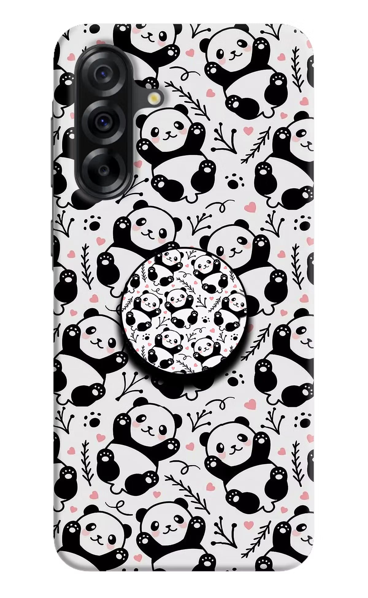 Cute Panda Samsung A36 5G Pop Case by Casekaro