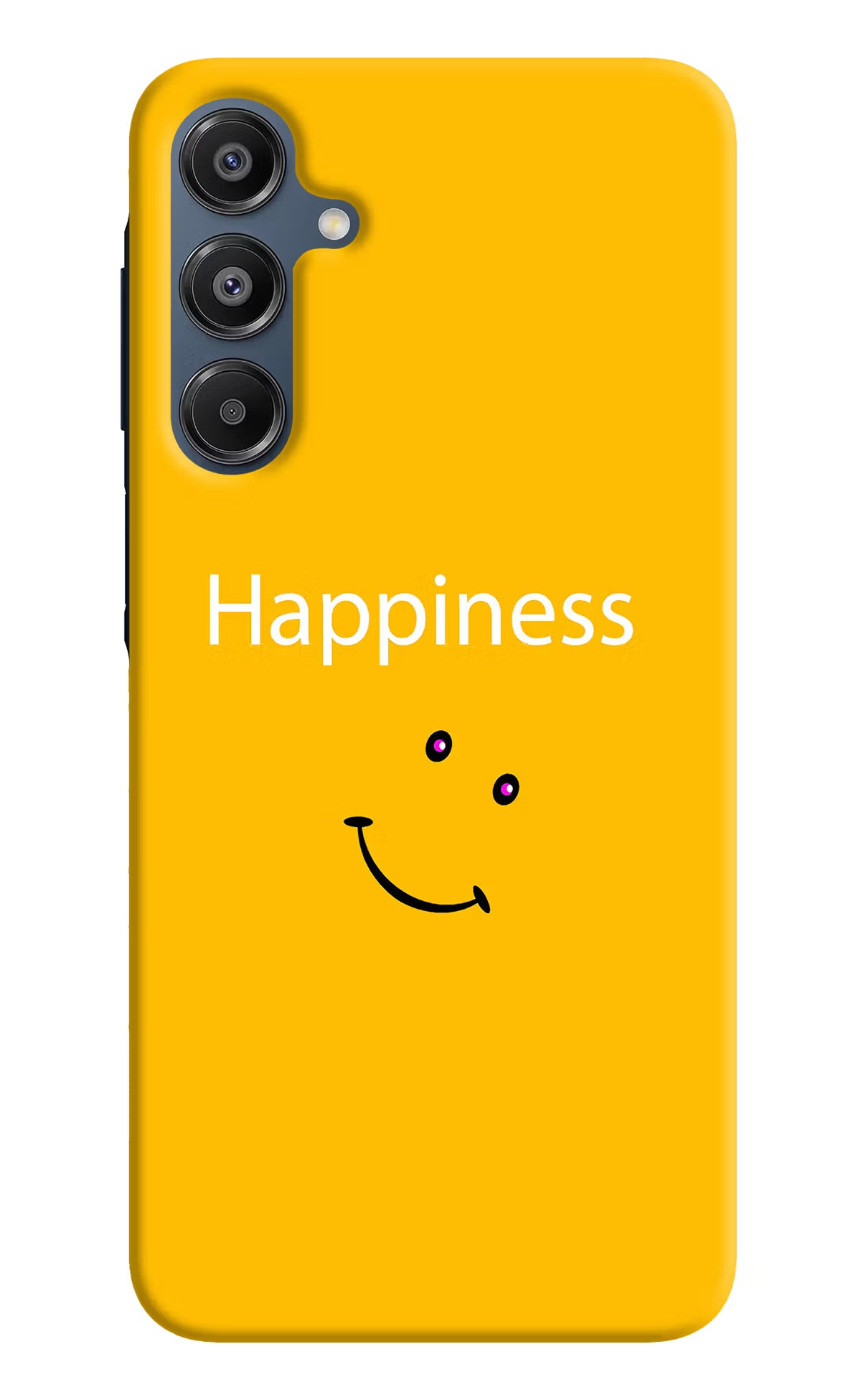 Happiness With Smiley Samsung A16 5G Hard Case Back Cover by Casekaro