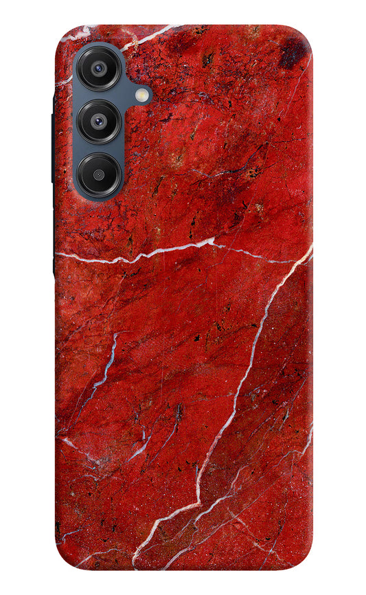 Red Marble Design Samsung A16 5G Hard Case Back Cover by Casekaro