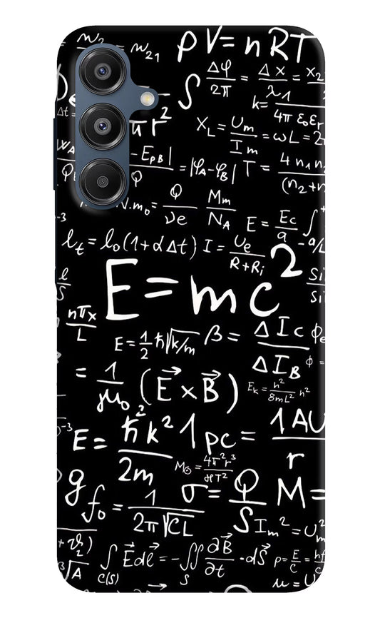 Physics Formula Samsung A16 5G Hard Case Back Cover by Casekaro