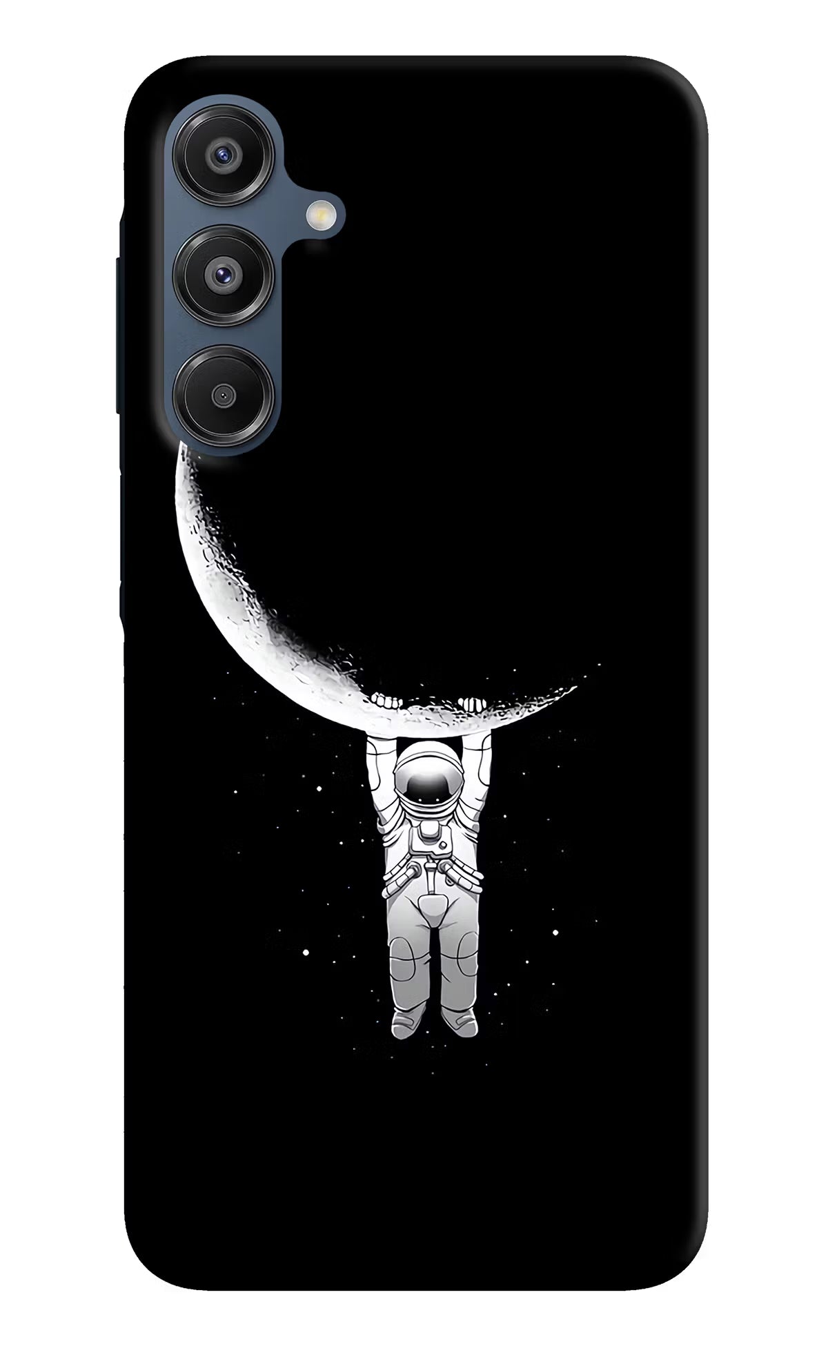 Moon Space Samsung A16 5G Hard Case Back Cover by Casekaro