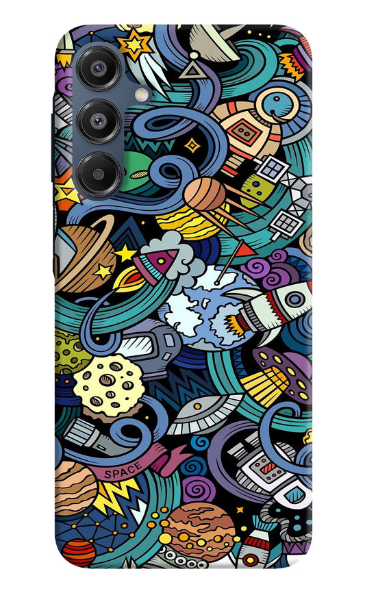 Space Abstract Samsung A16 5G Hard Case Back Cover by Casekaro