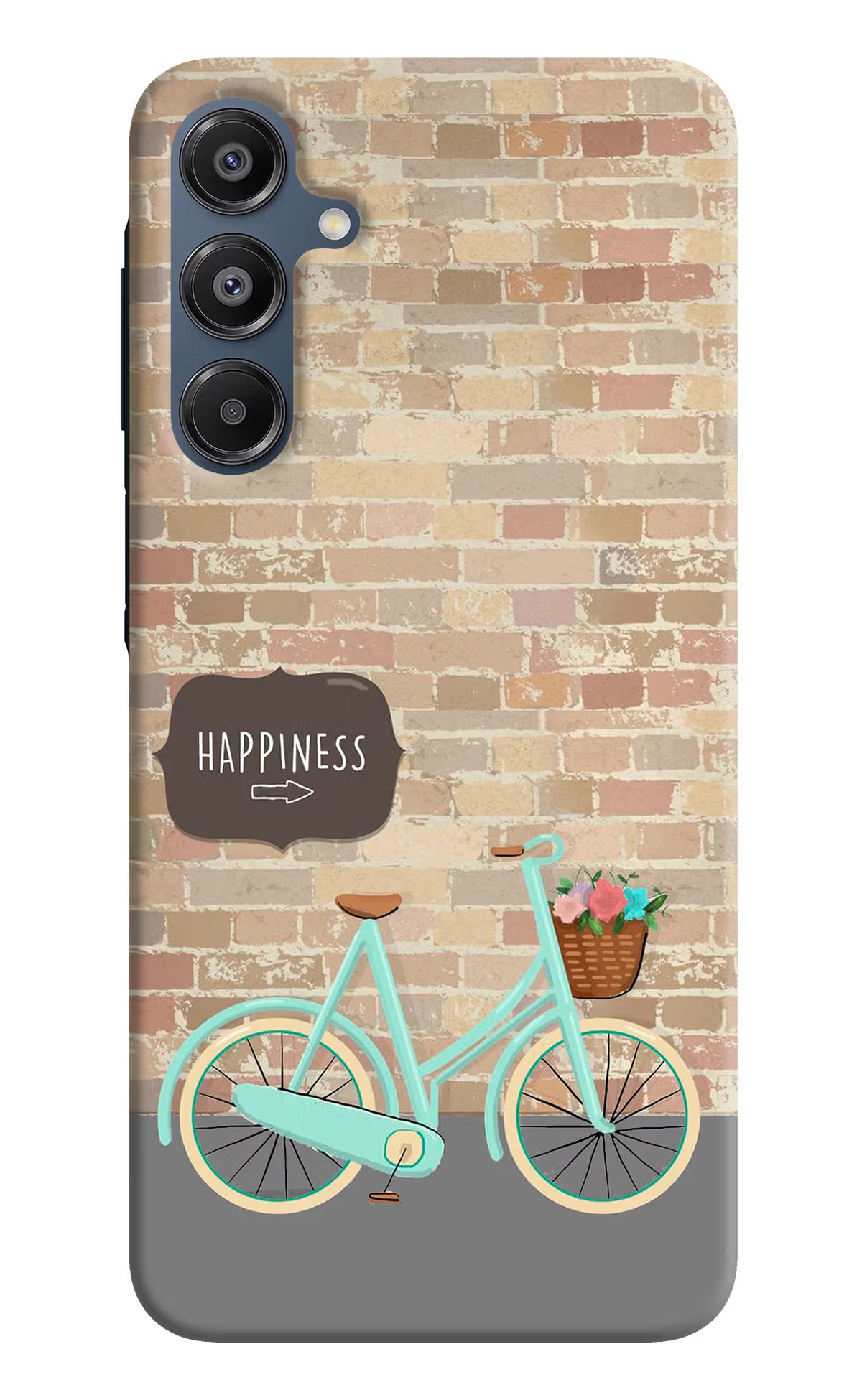 Happiness Artwork Samsung A16 5G Hard Case Back Cover by Casekaro