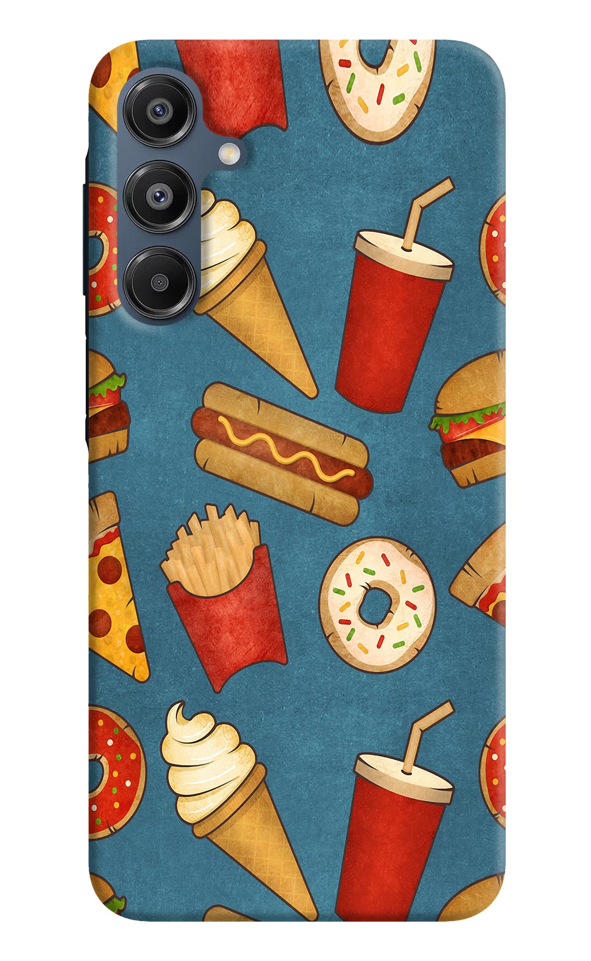 Foodie Samsung A16 5G Hard Case Back Cover by Casekaro