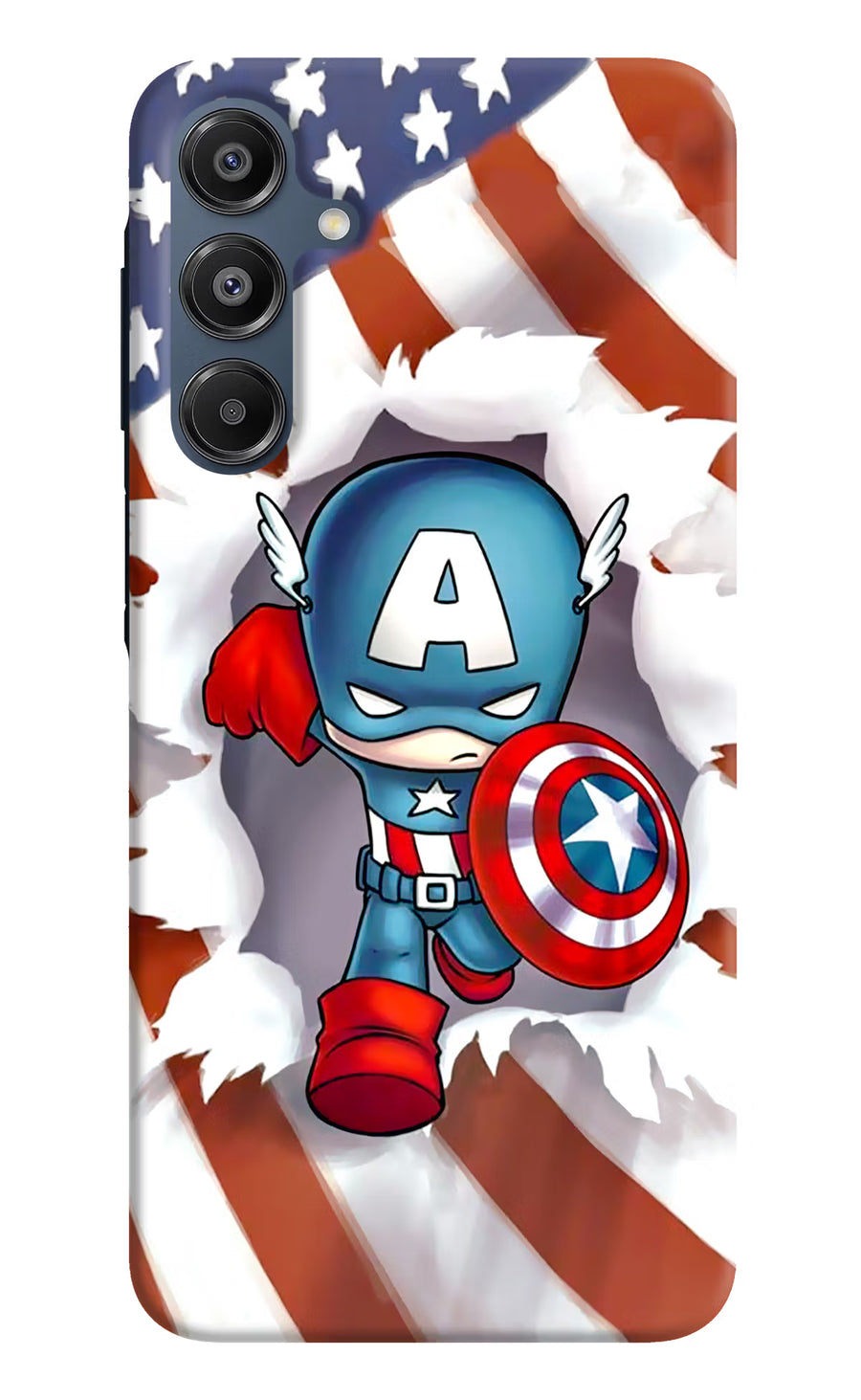 Captain America Samsung A16 5G Back Cover, Hard case