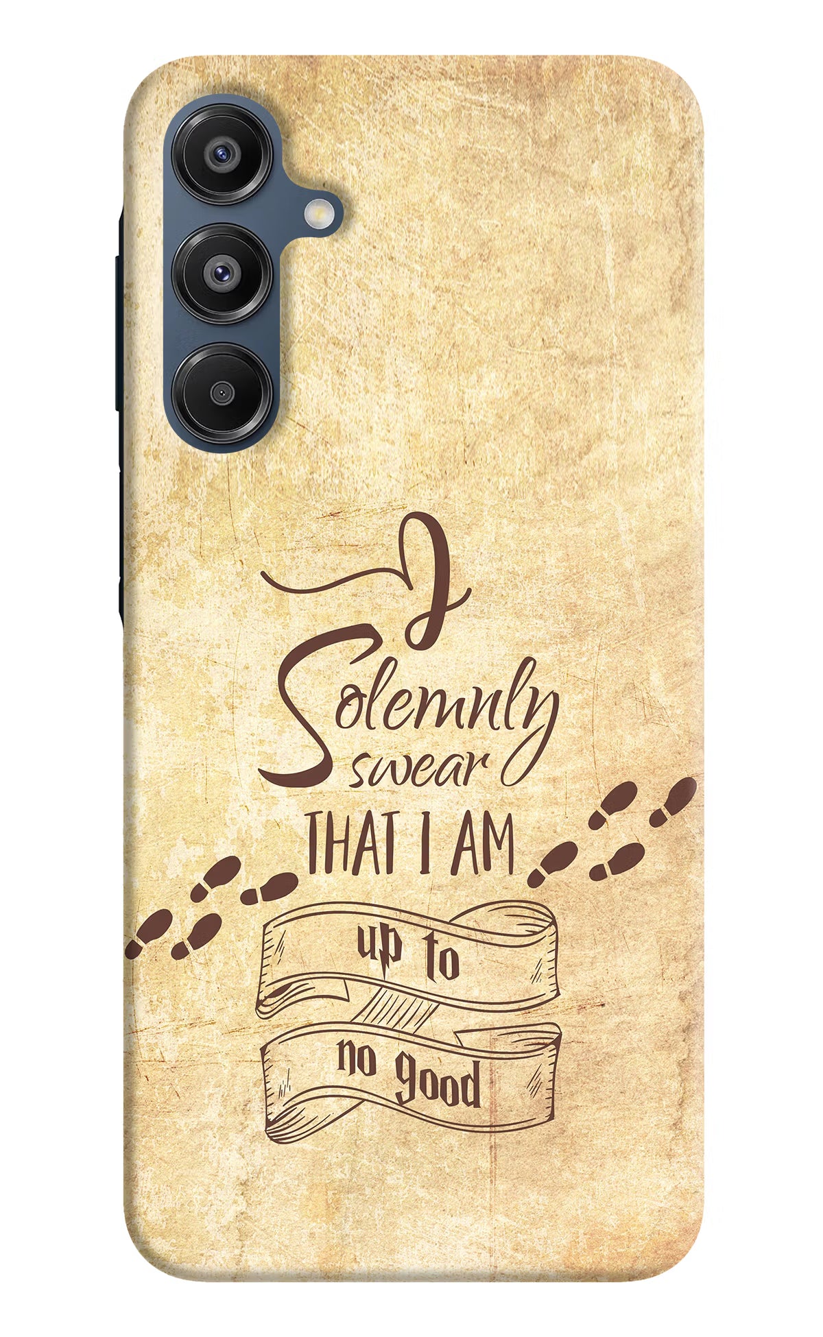 I Solemnly swear that i up to no good Samsung A16 5G Hard Case Back Cover by Casekaro