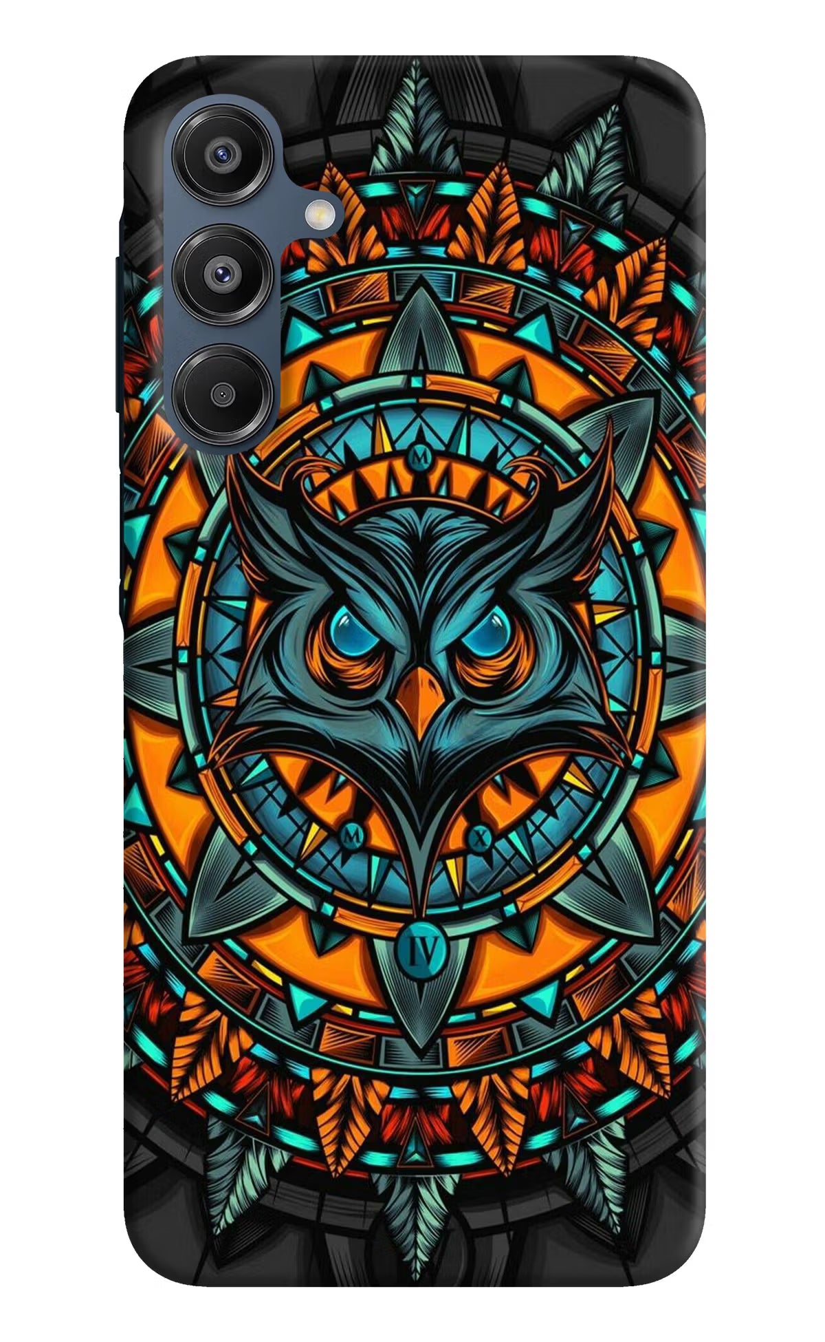 Angry Owl Art Samsung A16 5G Hard Case Back Cover by Casekaro