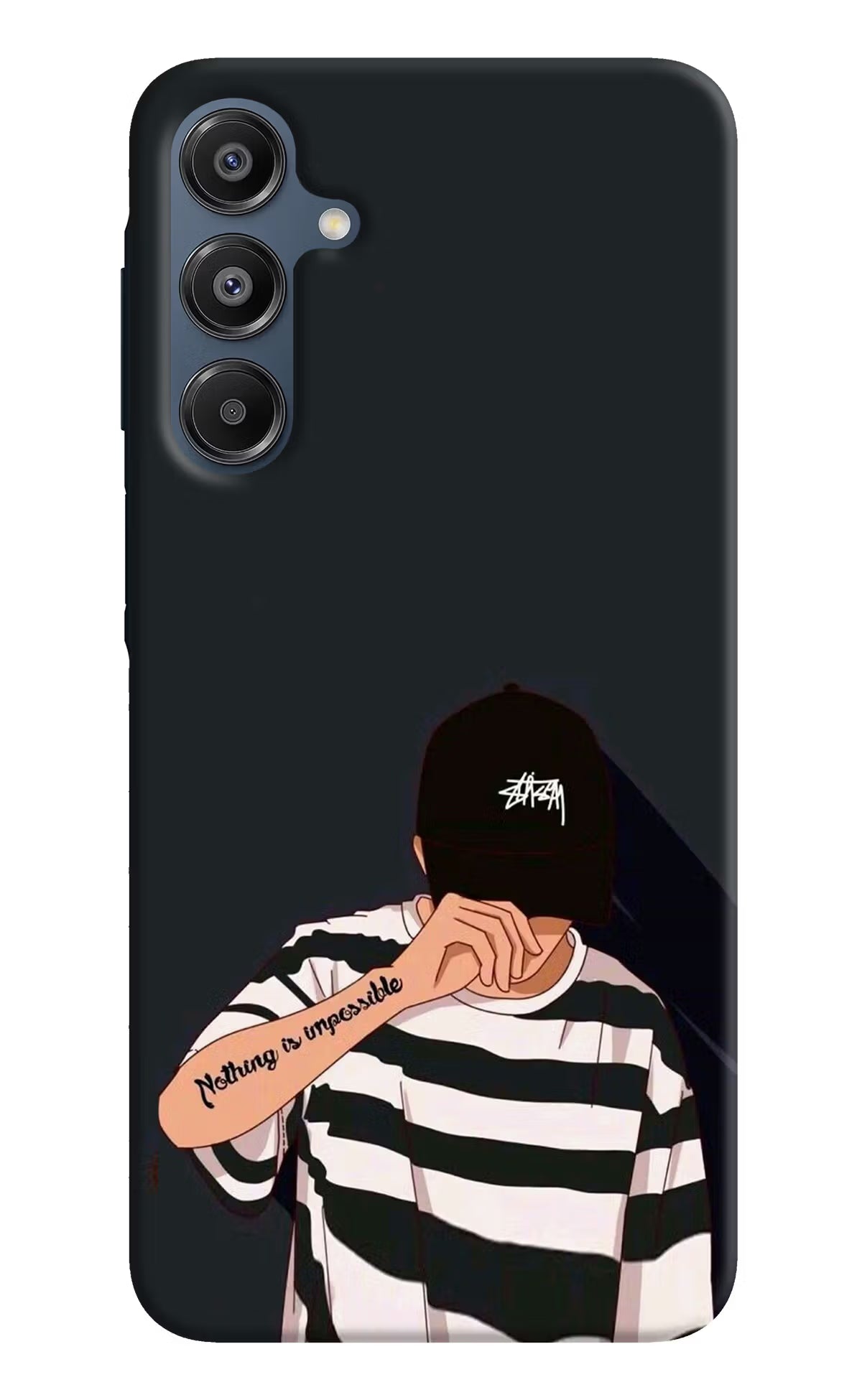 Aesthetic Boy Samsung A16 5G Hard Case Back Cover by Casekaro
