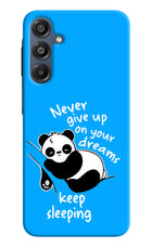 Keep Sleeping Samsung A16 5G Hard Case Back Cover by Casekaro