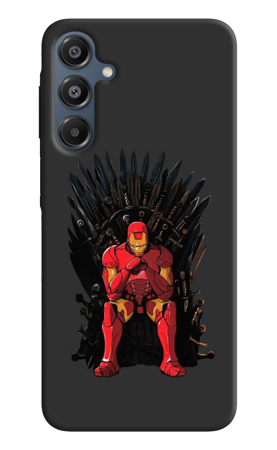 Ironman Throne Samsung A16 5G Back Cover, Hard case