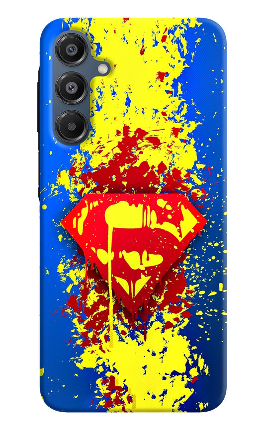 Superman logo Samsung A16 5G Hard Case Back Cover by Casekaro