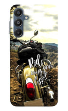 Ride More Worry Less Samsung A16 5G Hard Case Back Cover by Casekaro