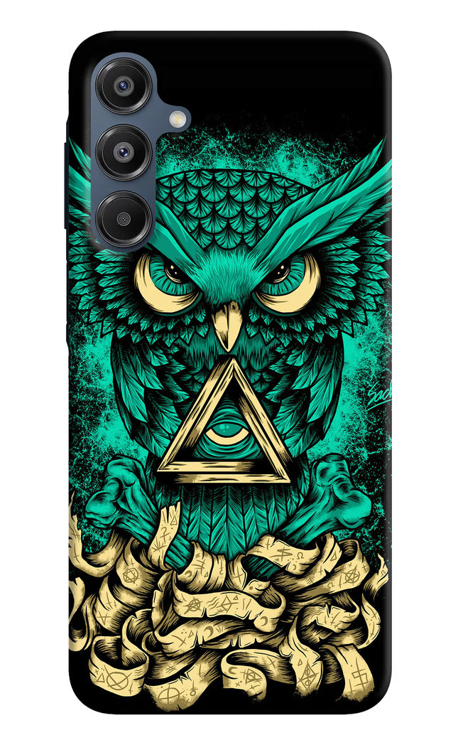 Green Owl Samsung A16 5G Hard Case Back Cover by Casekaro