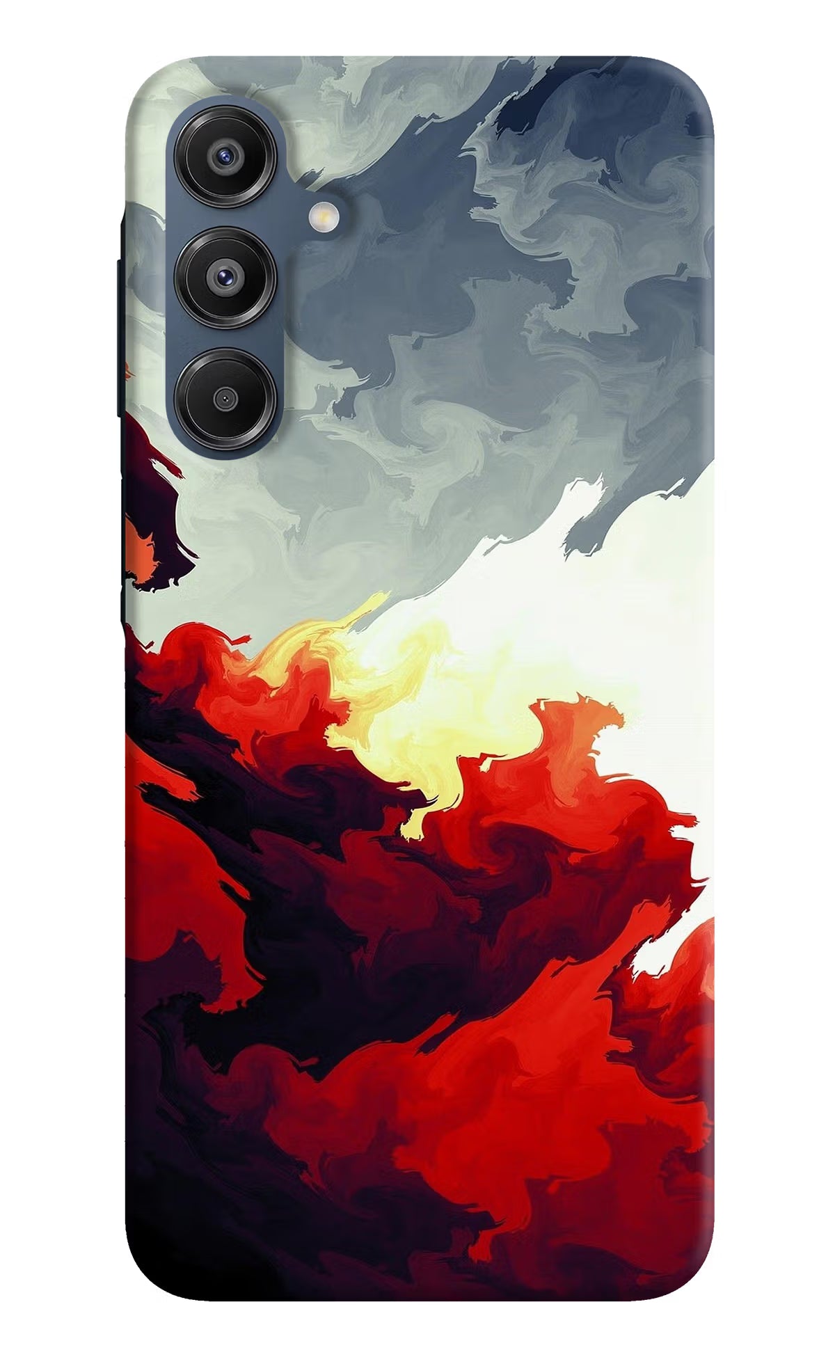 Fire Cloud Samsung A16 5G Hard Case Back Cover by Casekaro