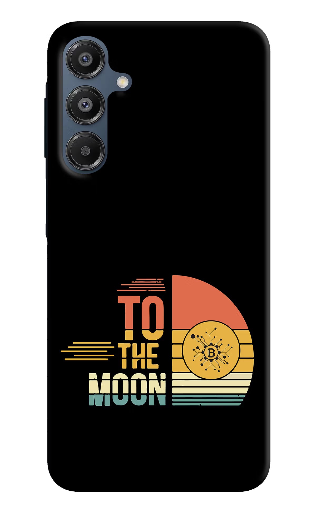To the Moon Samsung A16 5G Hard Case Back Cover by Casekaro