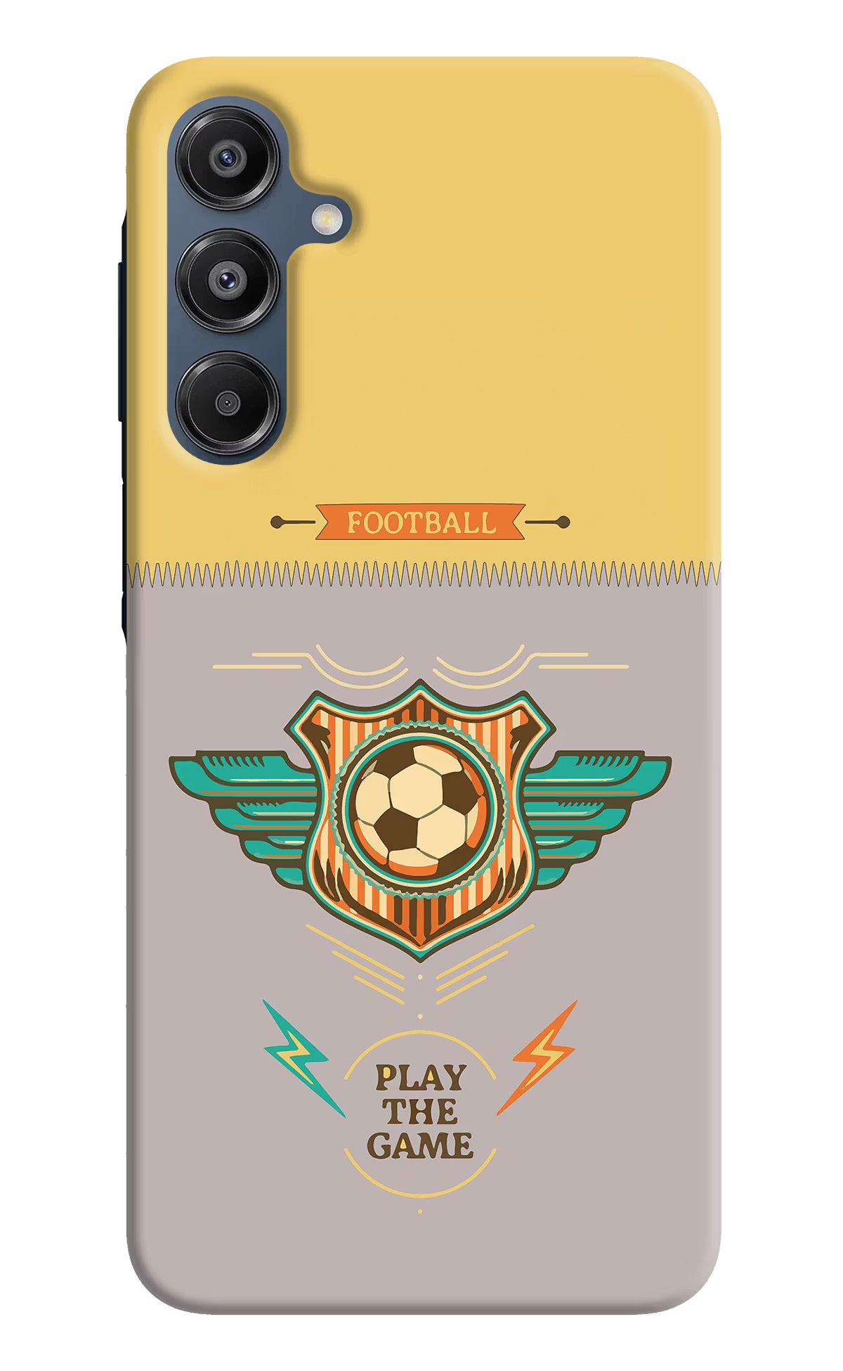 Football Samsung A16 5G Hard Case Back Cover by Casekaro