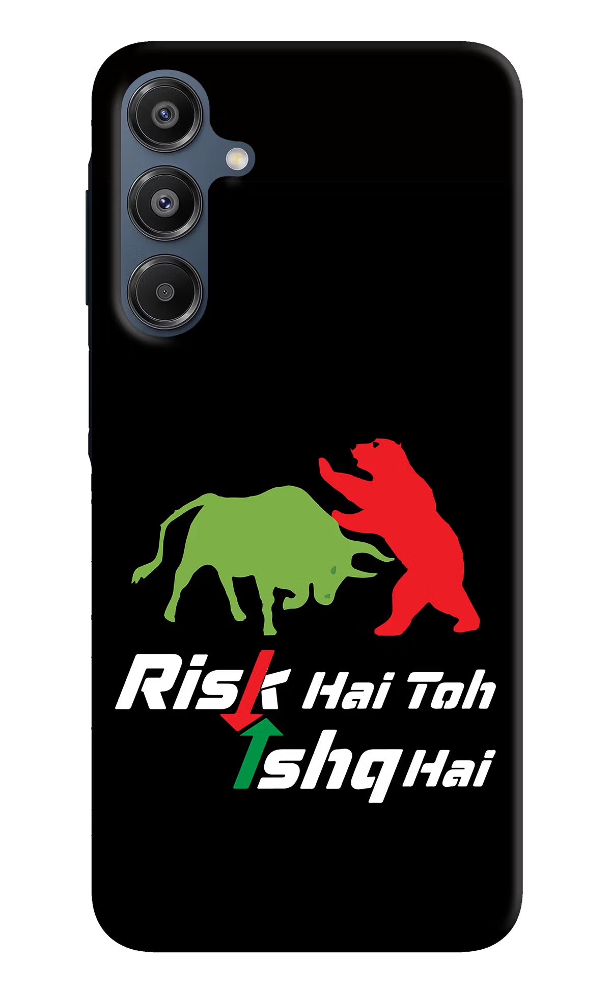 Risk Hai Toh Ishq Hai Samsung A16 5G Hard Case Back Cover by Casekaro