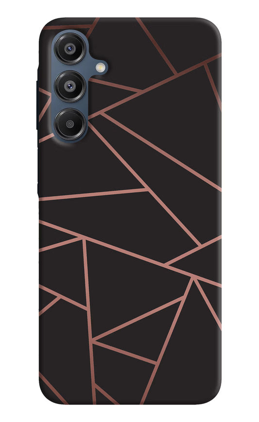 Geometric Pattern Samsung A16 5G Hard Case Back Cover by Casekaro