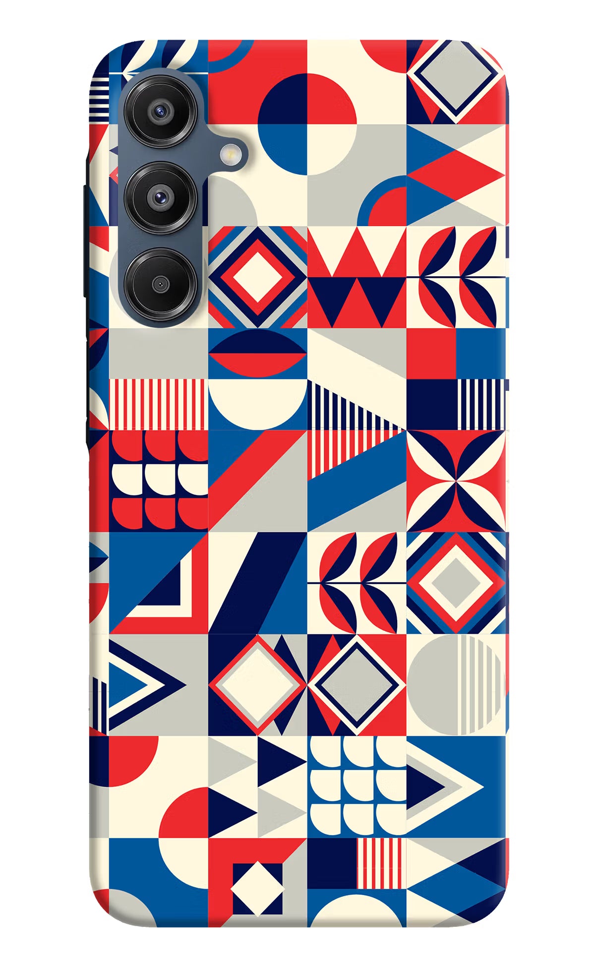 Colorful Pattern Samsung A16 5G Hard Case Back Cover by Casekaro