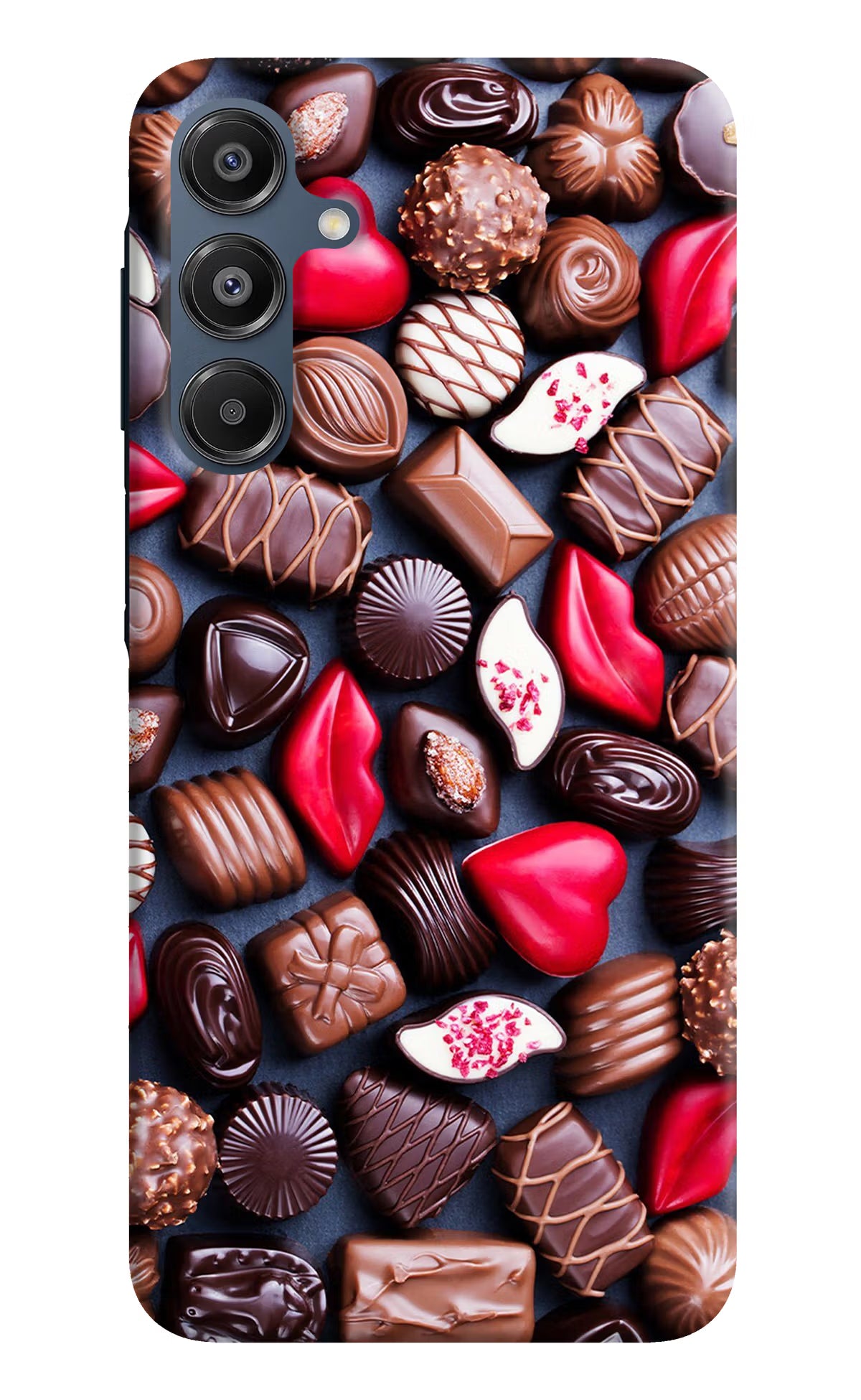 Chocolates Samsung A16 5G Hard Case Back Cover by Casekaro