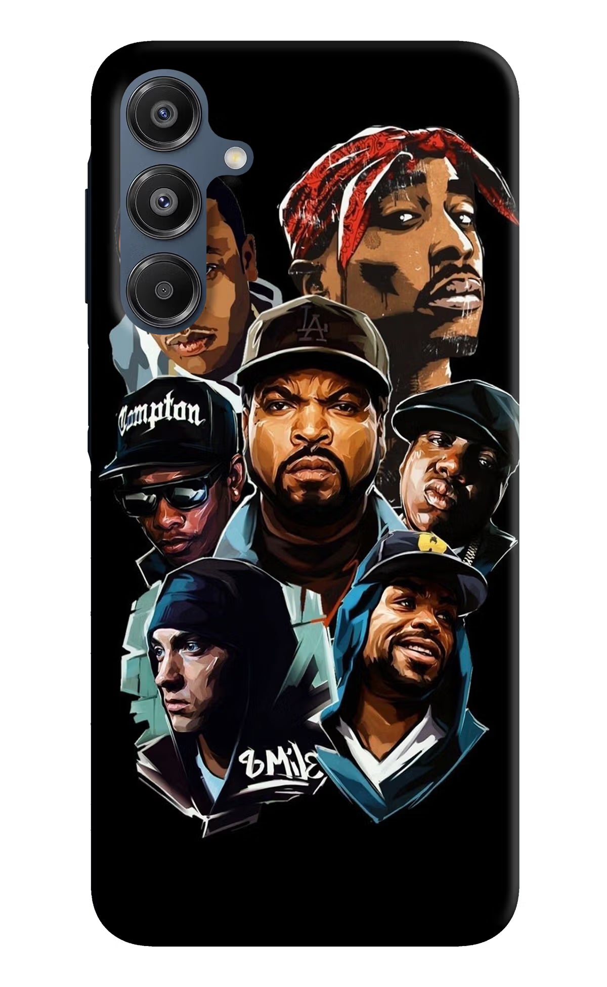 Rappers Samsung A16 5G Hard Case Back Cover by Casekaro