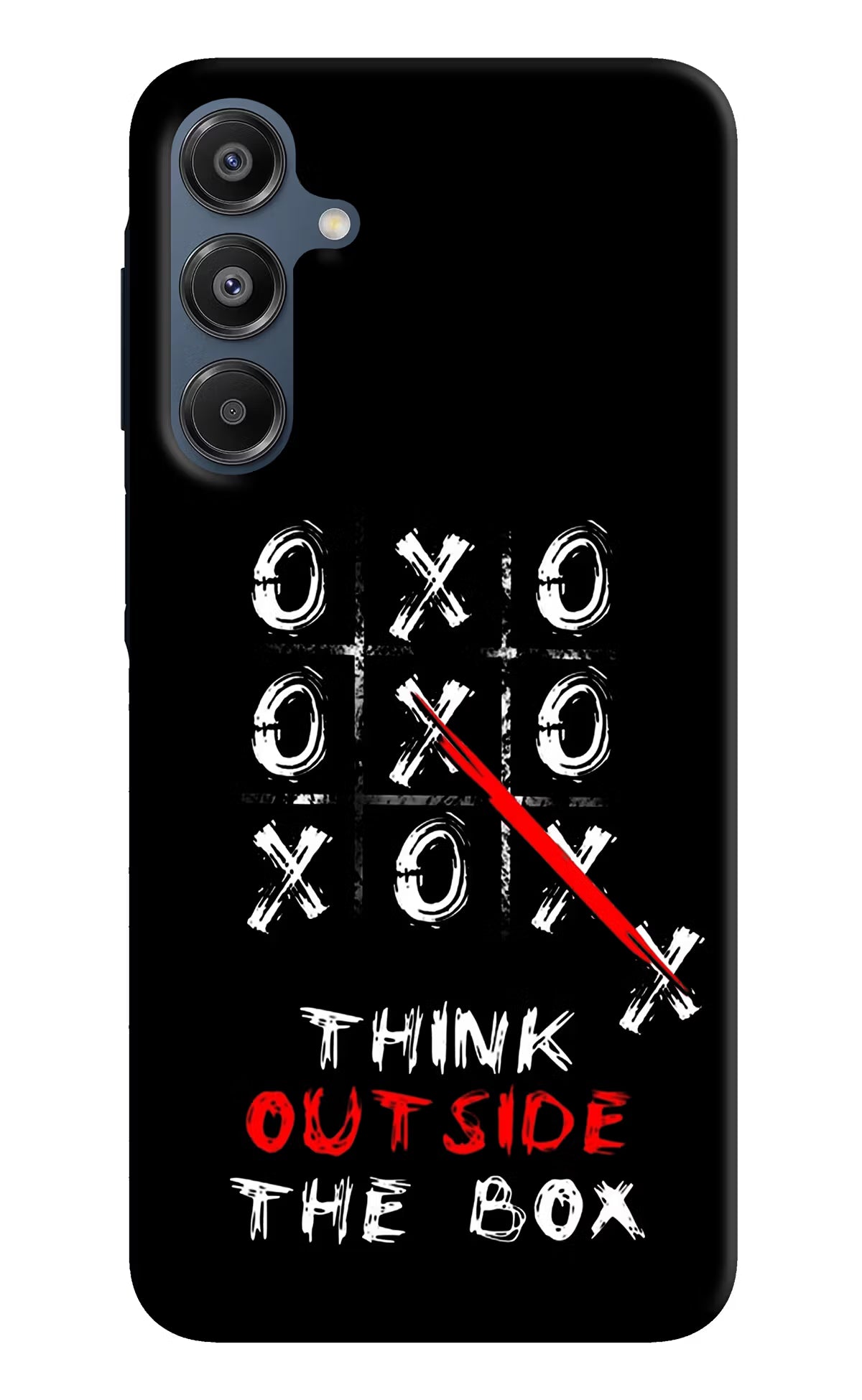 Think out of the BOX Samsung A16 5G Hard Case Back Cover by Casekaro