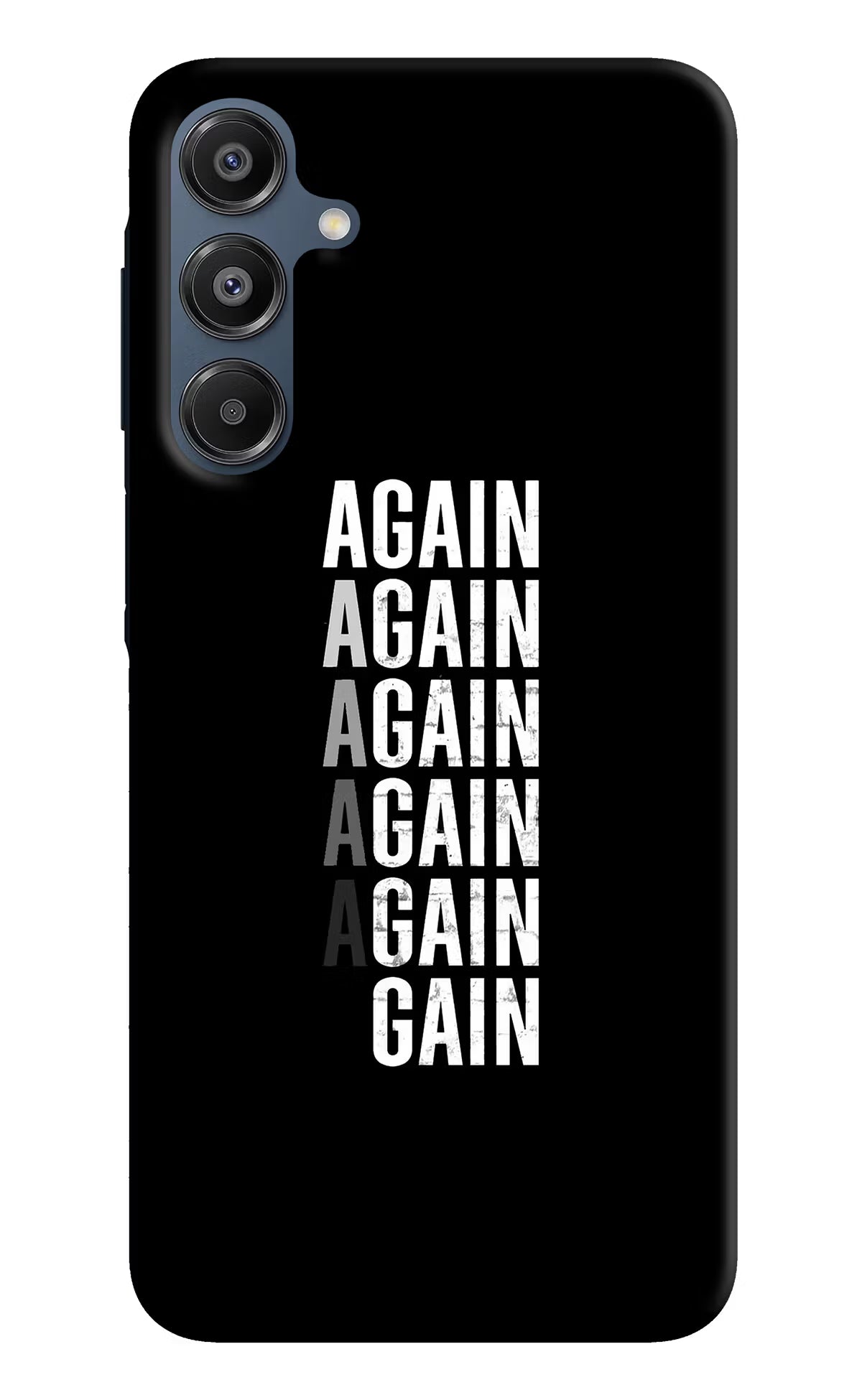 Again Again Gain Samsung A16 5G Hard Case Back Cover by Casekaro