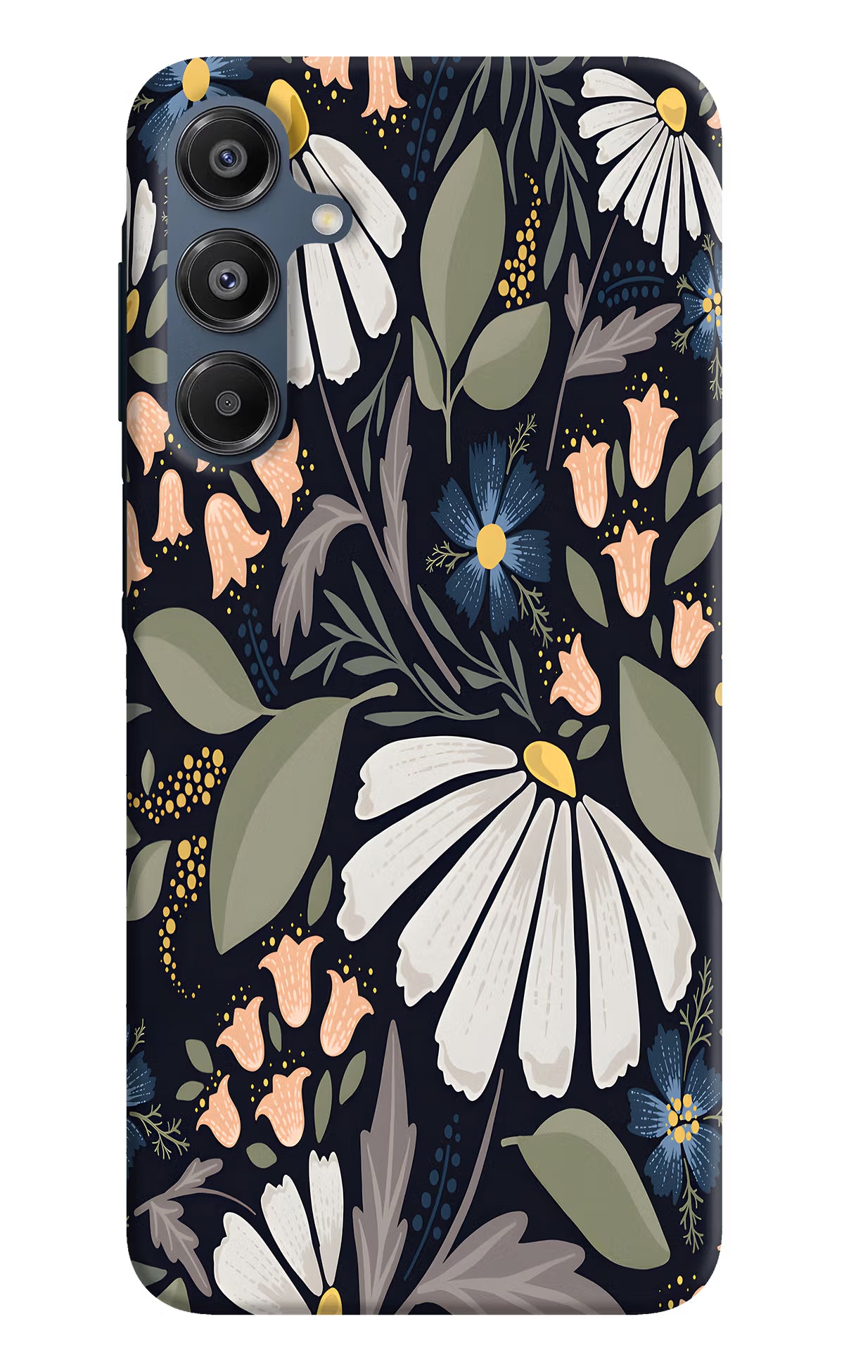 Flowers Art Samsung A16 5G Hard Case Back Cover by Casekaro