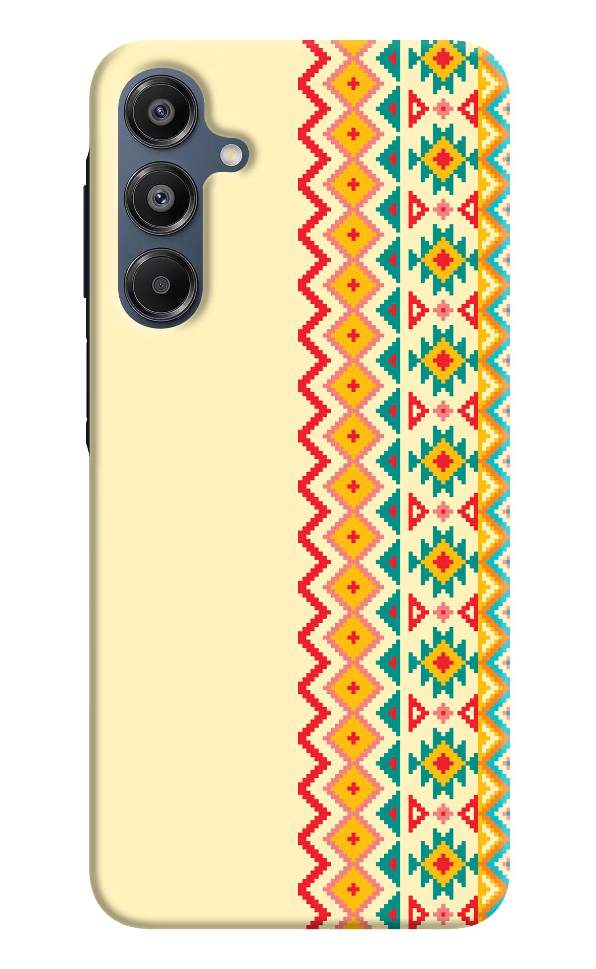 Ethnic Seamless Samsung A16 5G Hard Case Back Cover by Casekaro