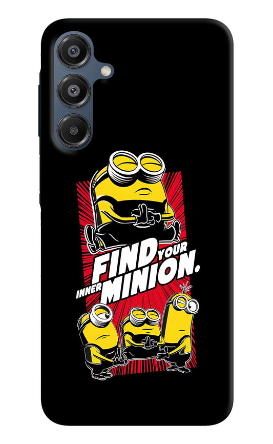 Find your inner Minion Samsung A16 5G Hard Case Back Cover by Casekaro
