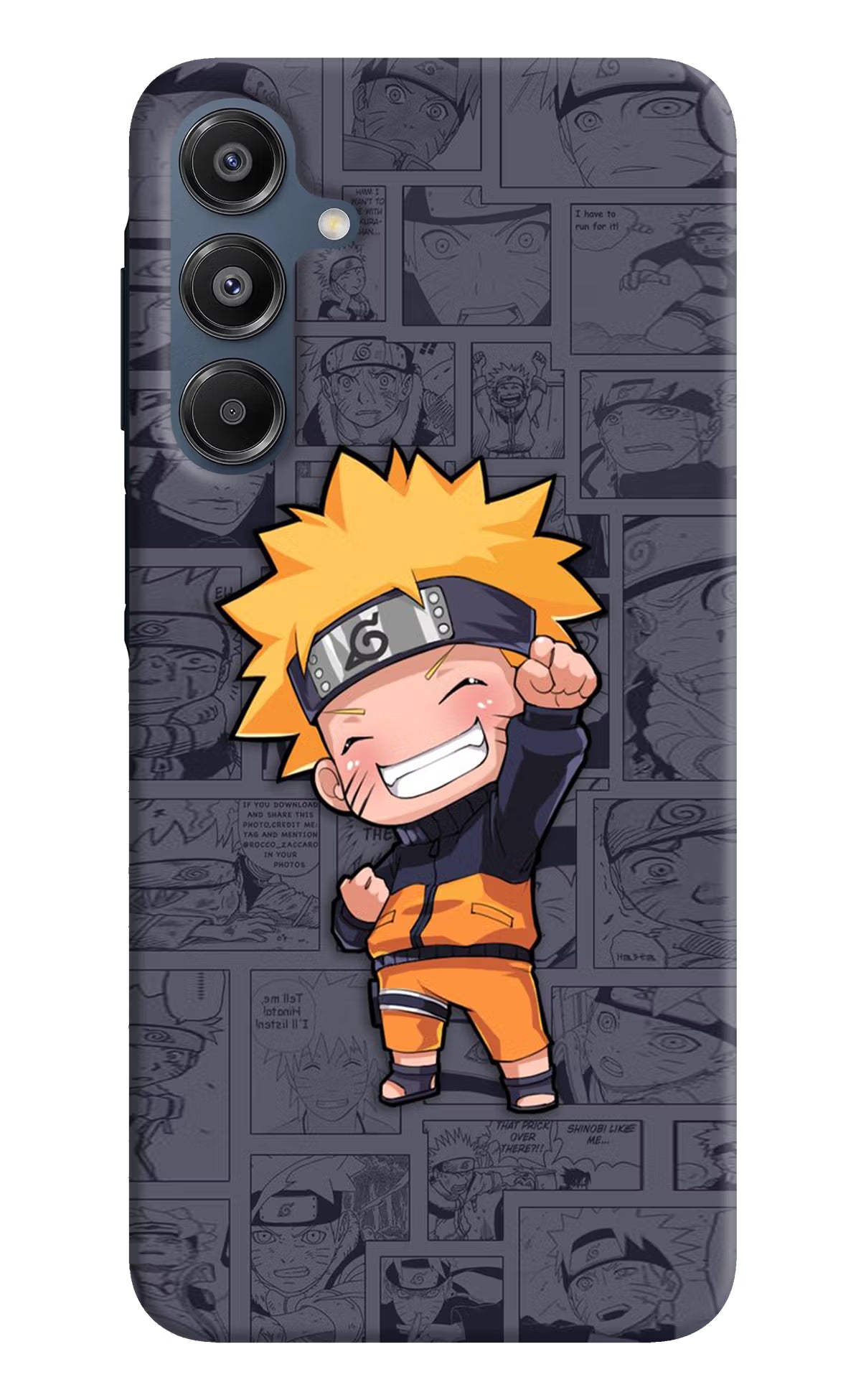 Chota Naruto Samsung A16 5G Hard Case Back Cover by Casekaro