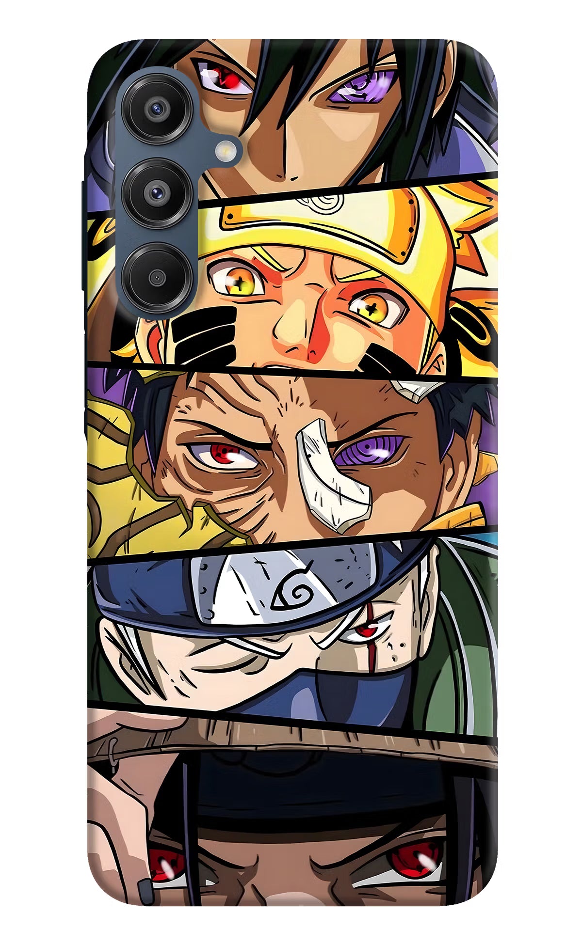 Naruto Character Samsung A16 5G Hard Case Back Cover by Casekaro
