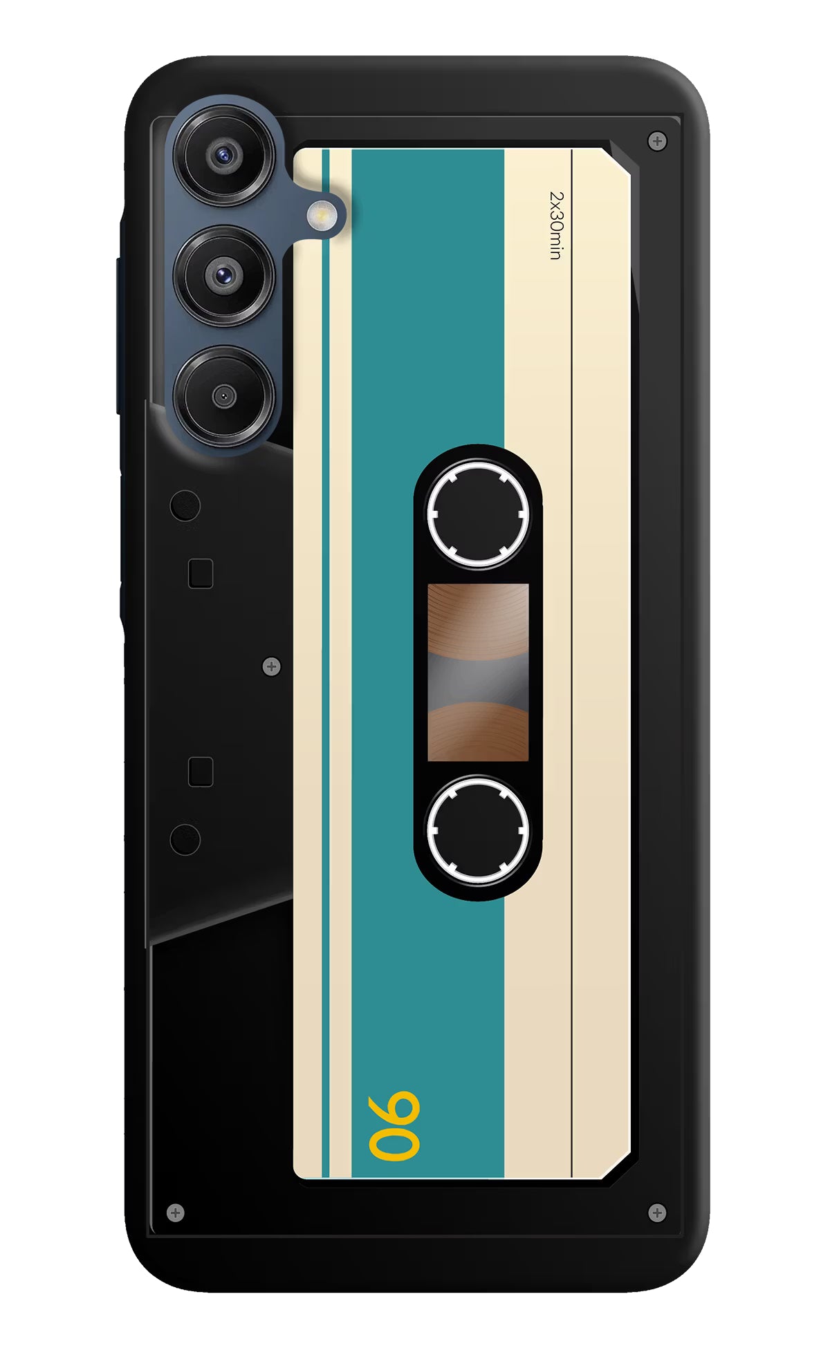 Cassette Samsung A16 5G Hard Case Back Cover by Casekaro