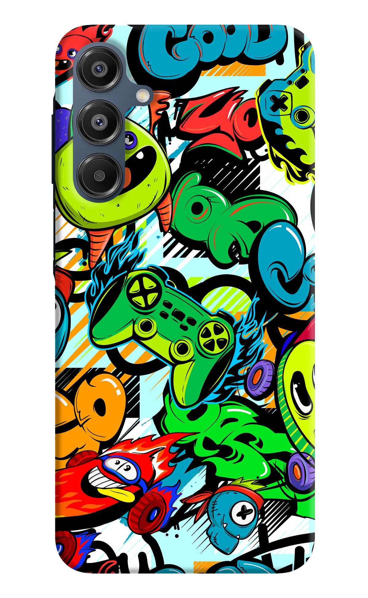 Game Doodle Samsung A16 5G Hard Case Back Cover by Casekaro