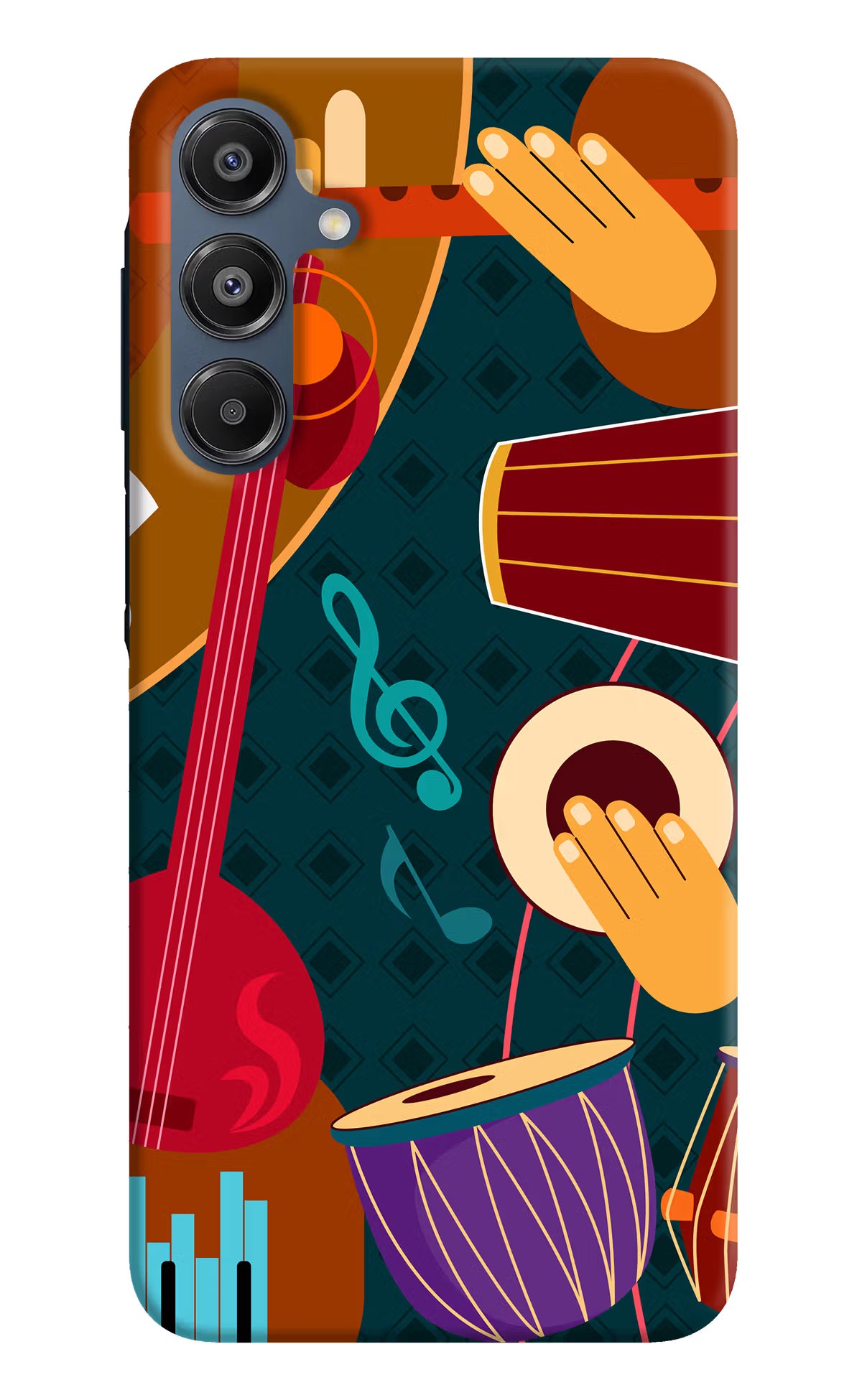 Music Instrument Samsung A16 5G Hard Case Back Cover by Casekaro