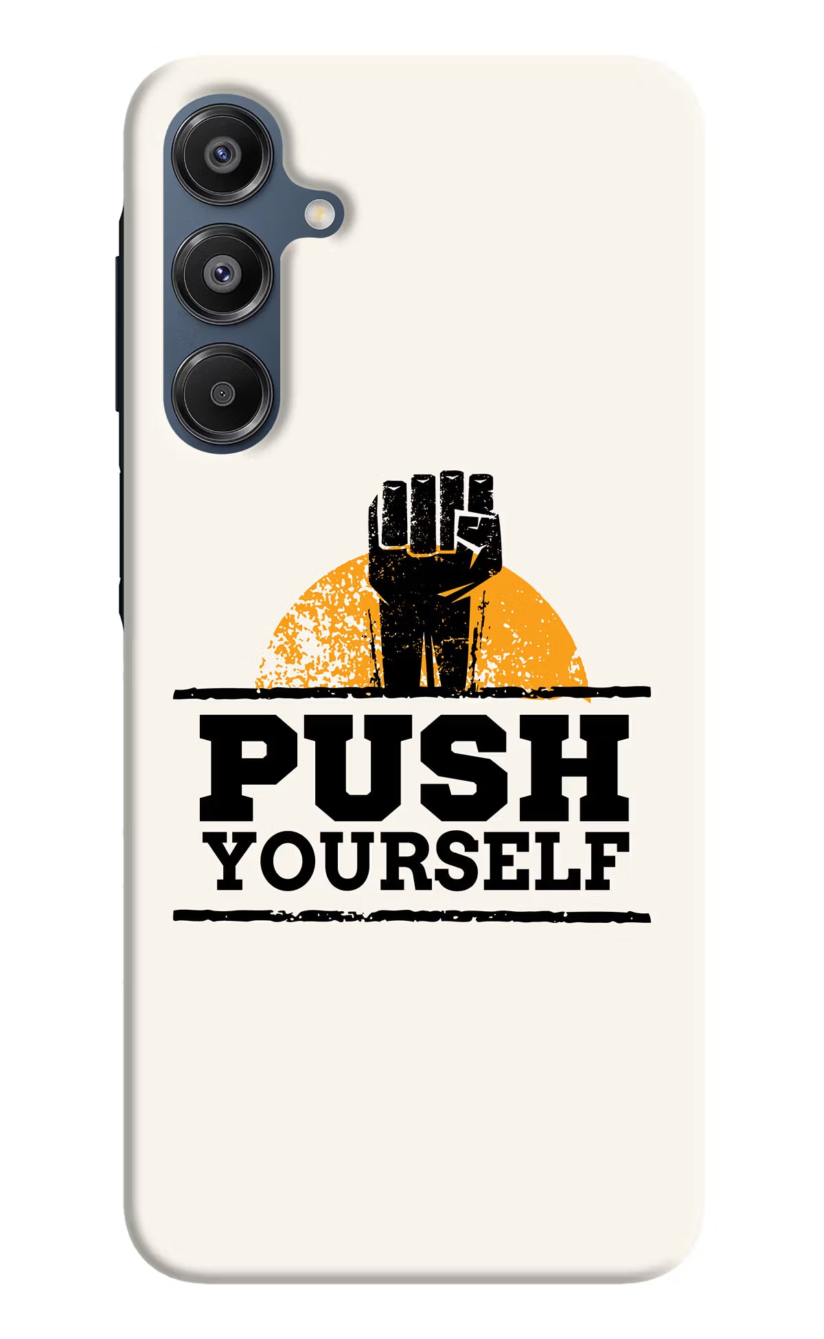 Push Yourself Samsung A16 5G Hard Case Back Cover by Casekaro
