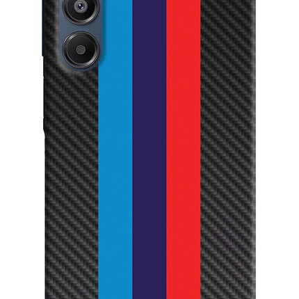 BMW Stripes Pattern Samsung A16 5G Hard Case Back Cover by Casekaro