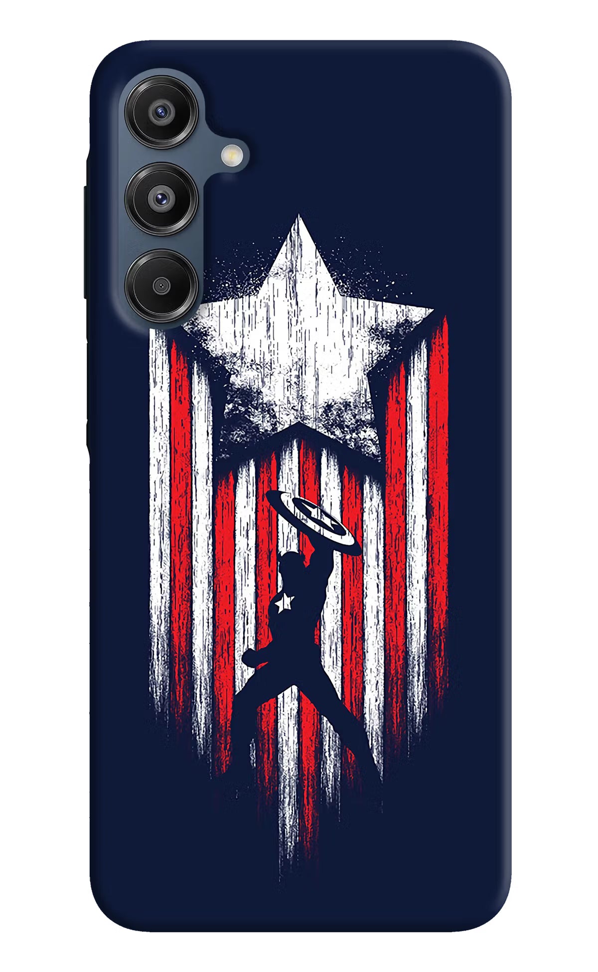 Captain America Marvel Art Samsung A16 5G Hard Case Back Cover by Casekaro